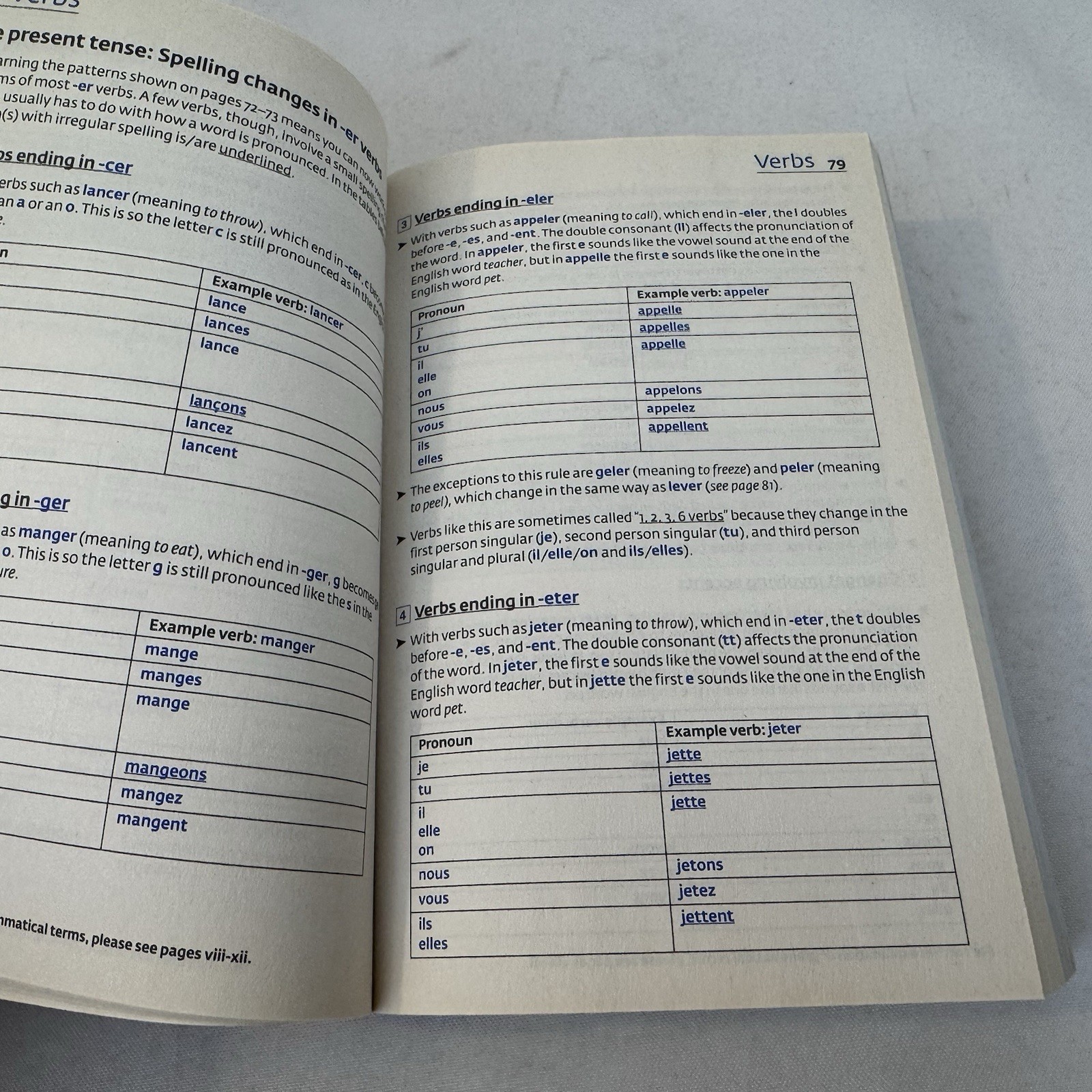 Merriam-Webster Easy Learning Complete French 2011 Collins Grammar Verbs Vocab