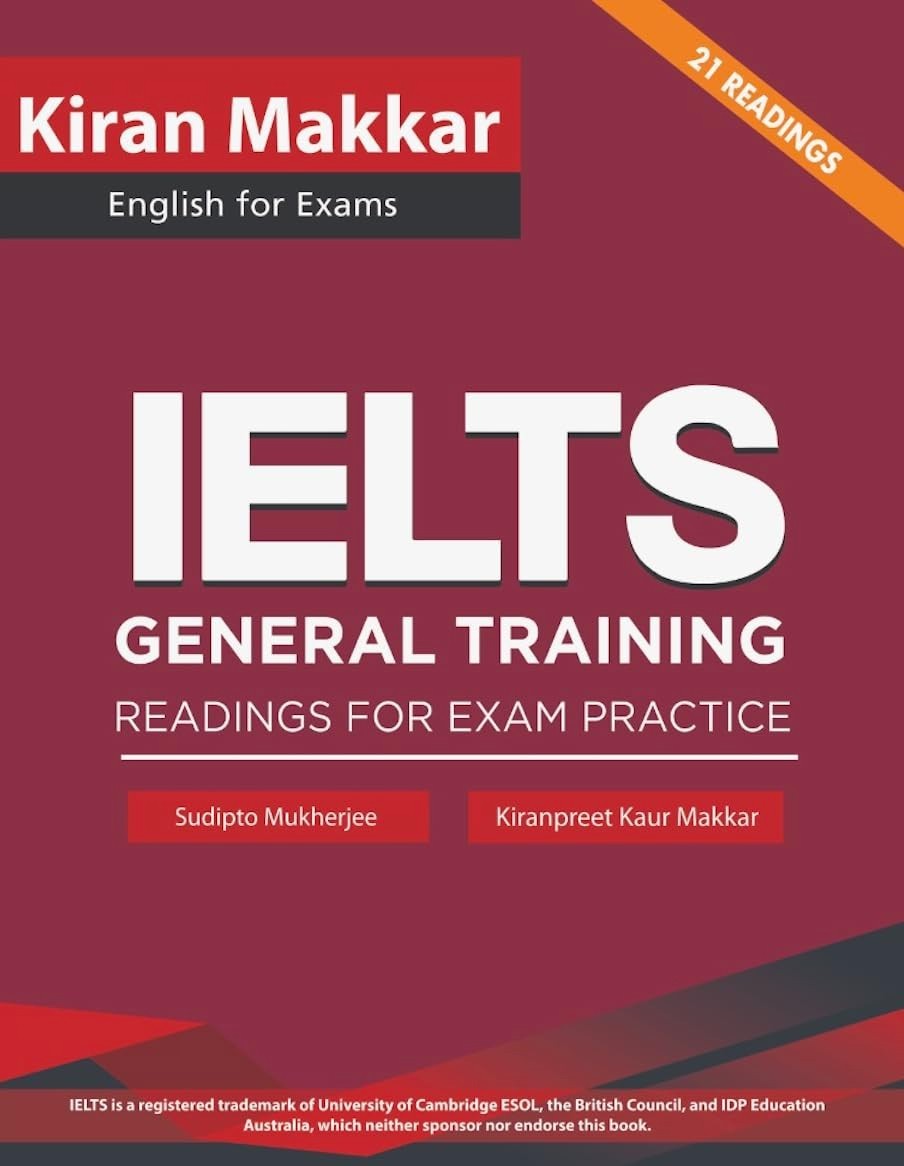IELTS General Training Writing and Reading module Combo -Previous Practice Paper