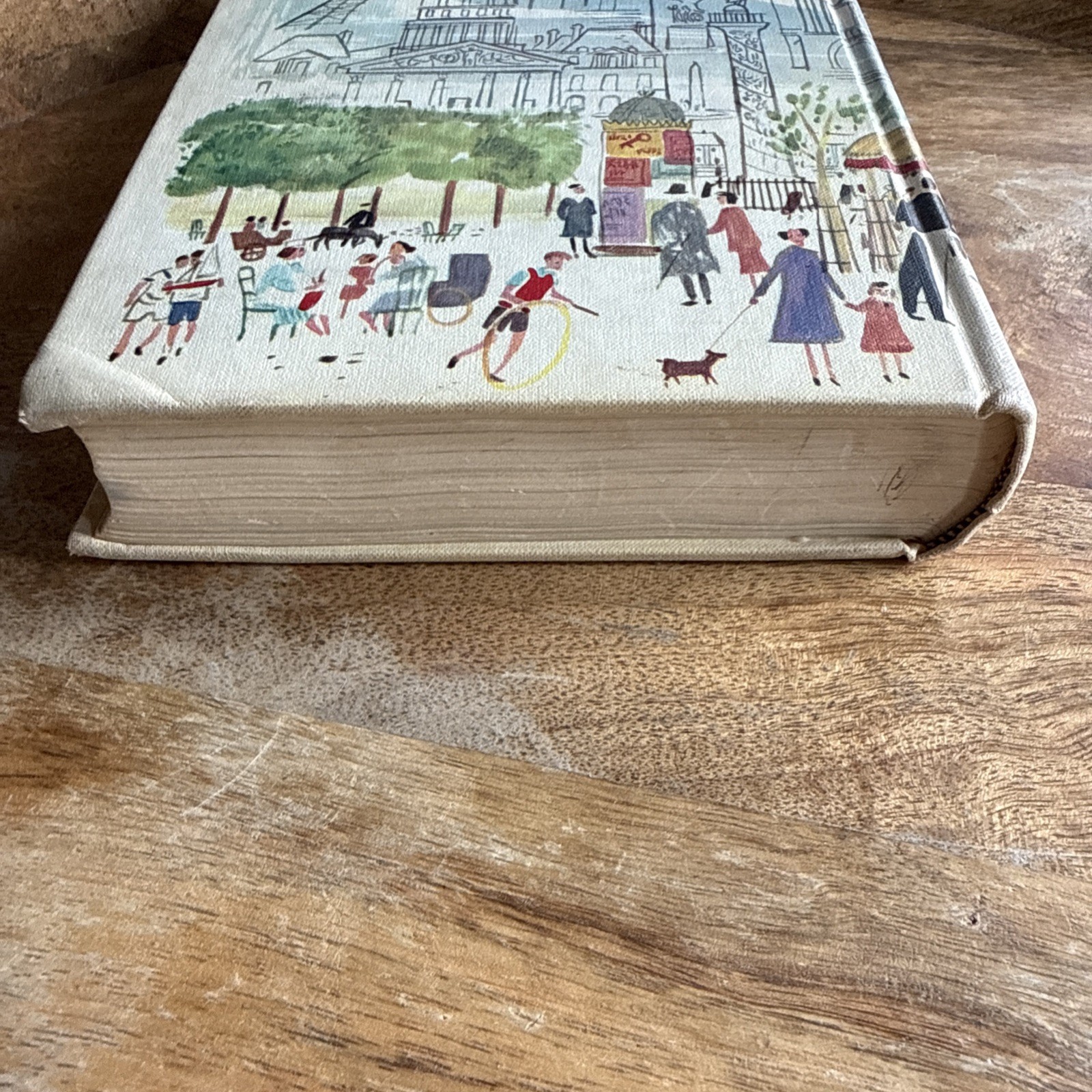 Vintage 1958 Parlez-Vous Francais Learn French Illustrator Theodore Huebener HC