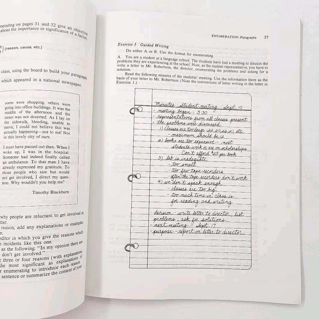 Writing Workshop Paragraph and Sentence Practice by Joyce Pagurek Book Paperback