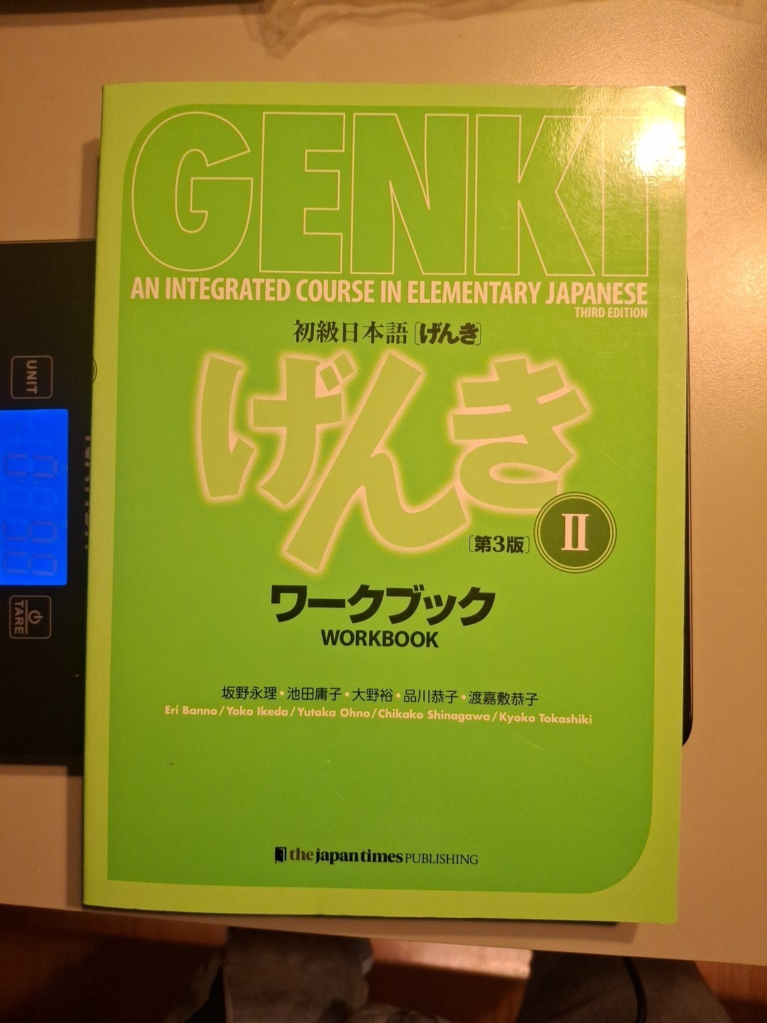Genki : An Integrated Course in Elementary Japanese 2 (Workbook) by Japan Times
