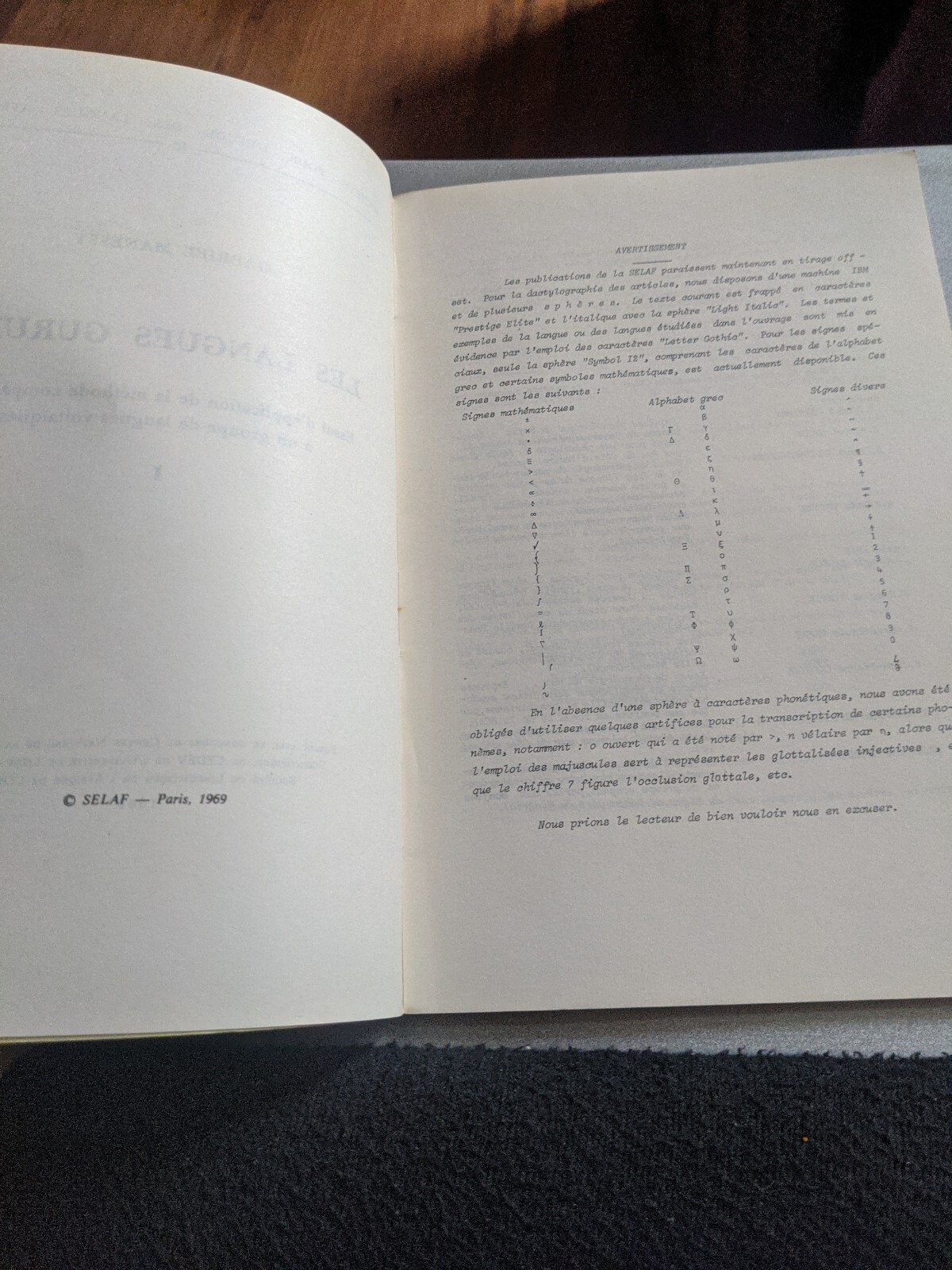 Les Langues Gurunsi Vol I & II, Gabriel Manessy, 1969 1st Edition RARE