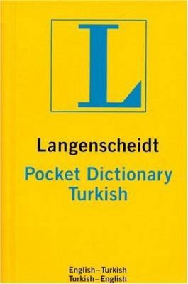 Langenscheidt Turkish Pocket Dictionary by Langenscheidt Staff