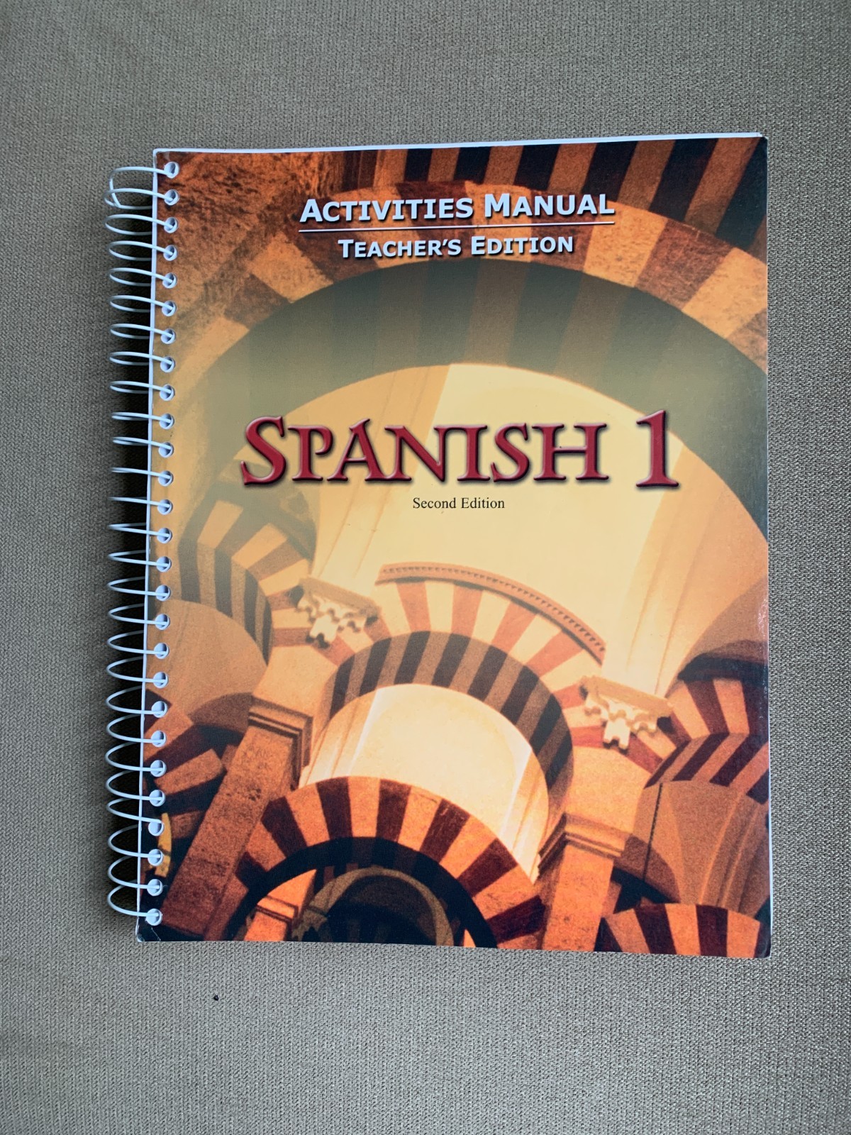 BJU Spanish I: Teacher’s Edition Spiral Softcover, Pretty Good