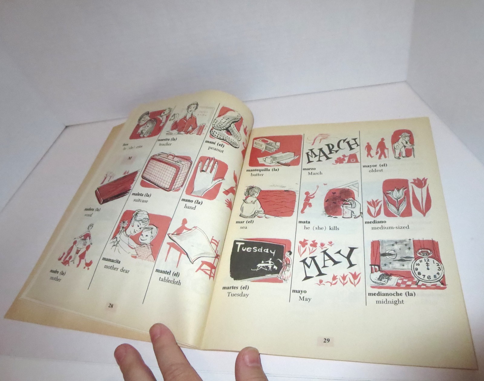 Spanish For Gringos Book W/ Cassette Tapes & Children’s Living Spanish Picture