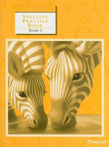 Trophies: Spelling Practice Book Grade 3 – Paperback – VERY GOOD