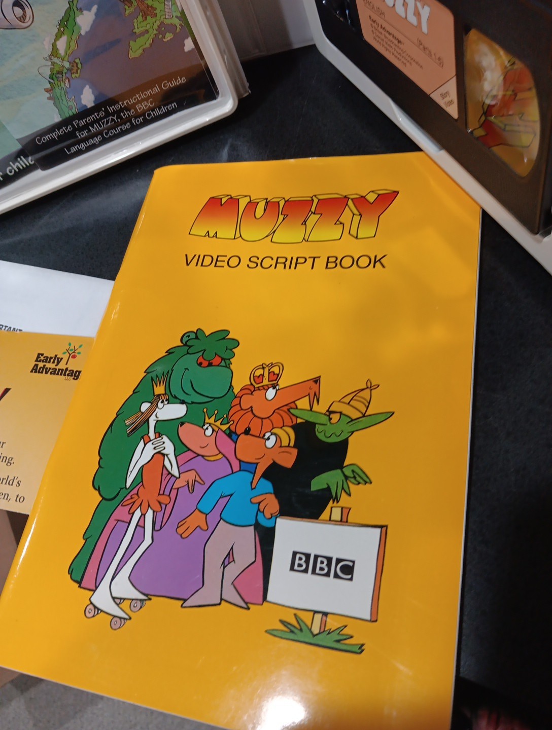 MUZZY BBC Language Course for Children VHS Set Learn Spanish COMPLETE SET