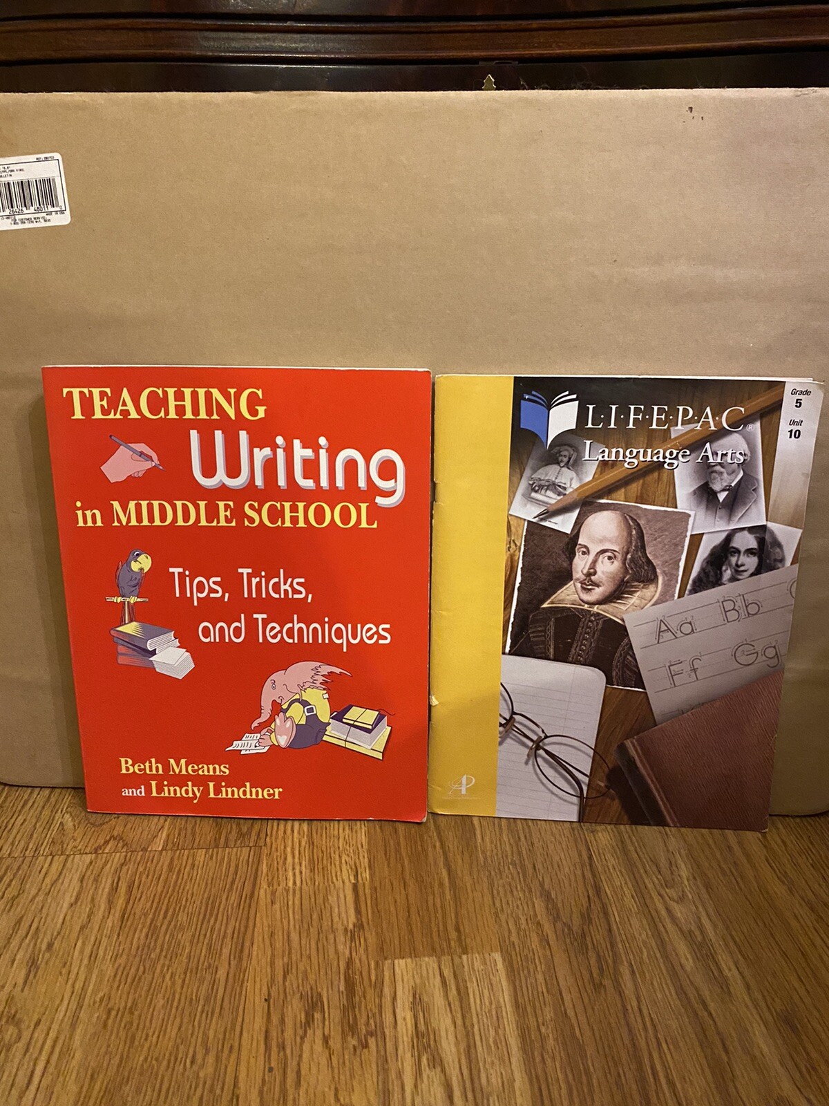 Teaching Writing Middle School And Language Arts Grade 5 School Books Bundle