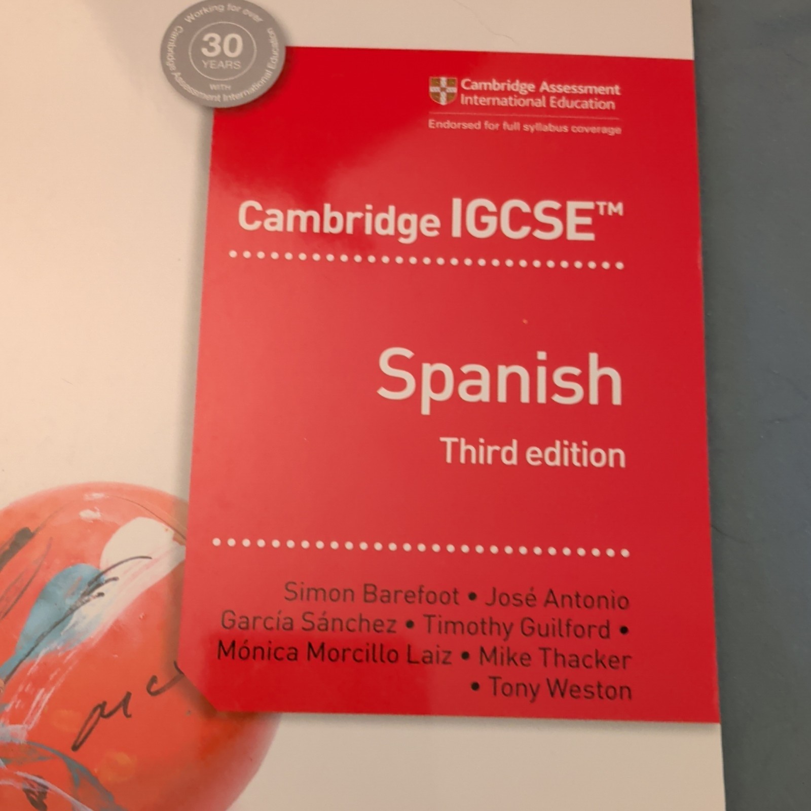 Cambridge IGCSE(tm) Spanish Student Book Third Edition : Hodder Education Group