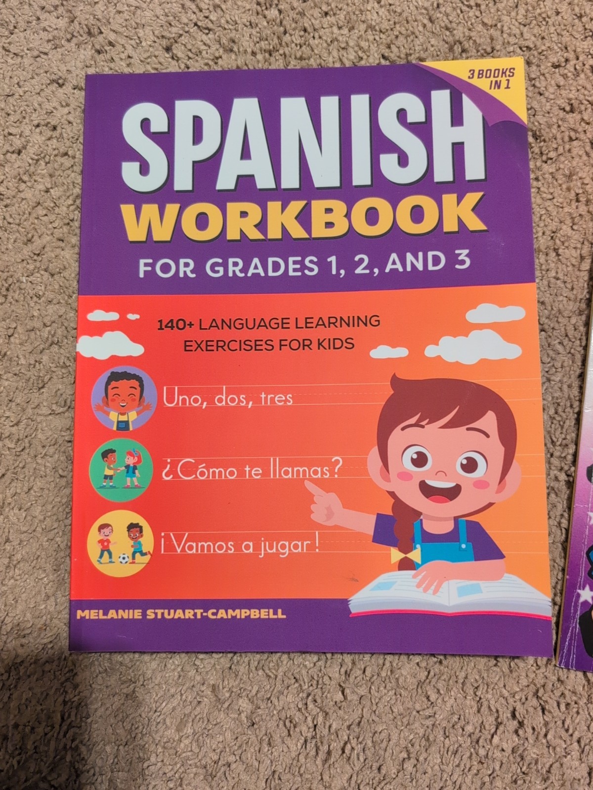 Spanish Workbooks Grade 1-3 Mixed Lot