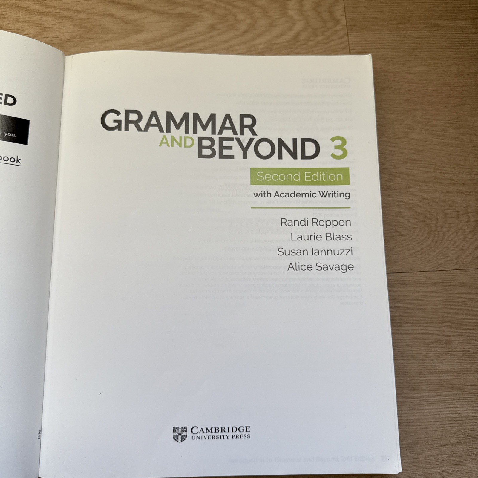 Grammar and beyond 3