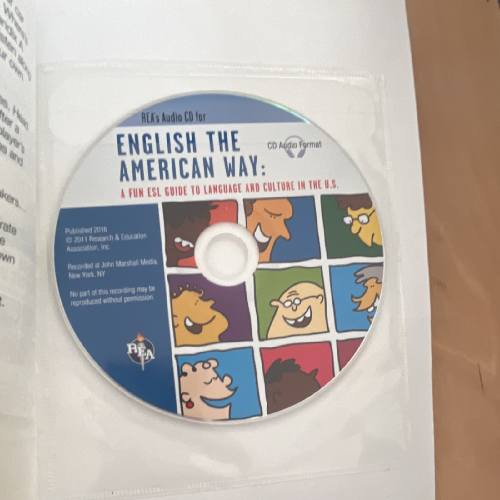 English the American Way ESL Guide w/ Audio CD by Murtha & O’Connor, Paperback