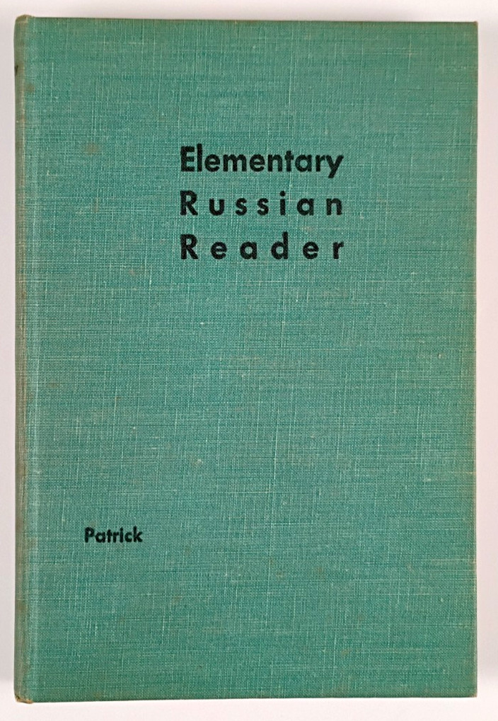 Elementary Russian Reader 1959 Vintage 2nd Edition 1572