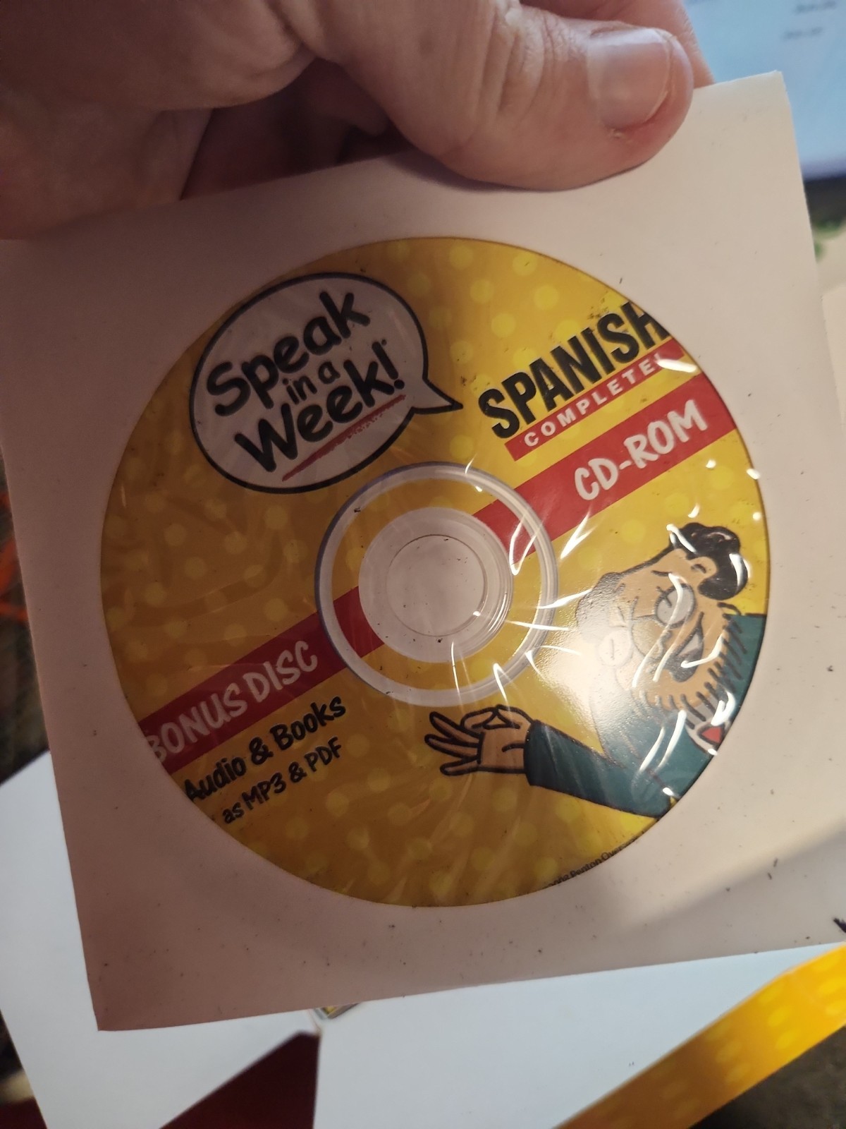 Speak in a Week!: See, Hear, Say Spiral-bound, by Penton Overseas Missing Week 1