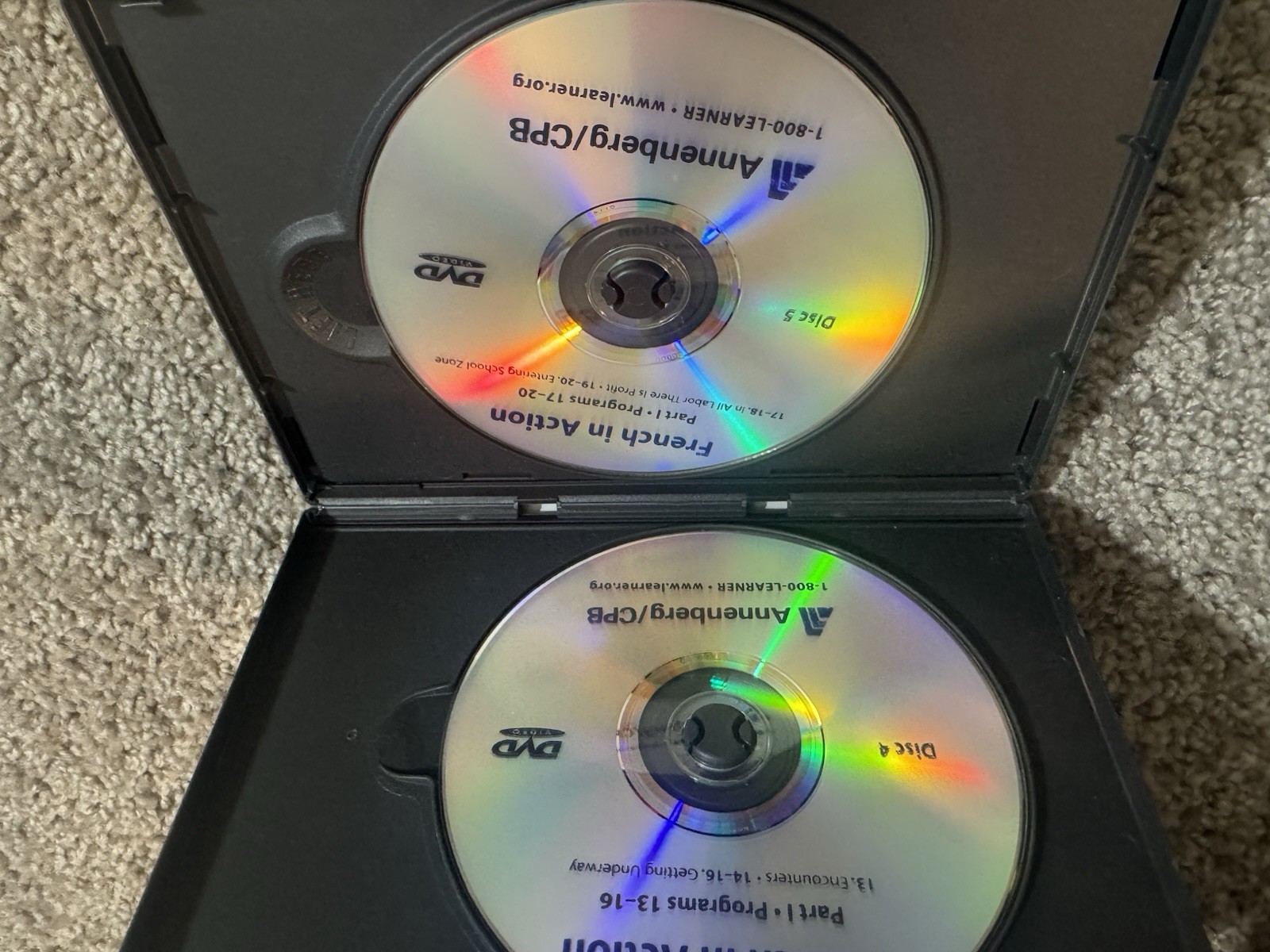 French in Action DVD – Program Part 1 Language Education 6 DVD set