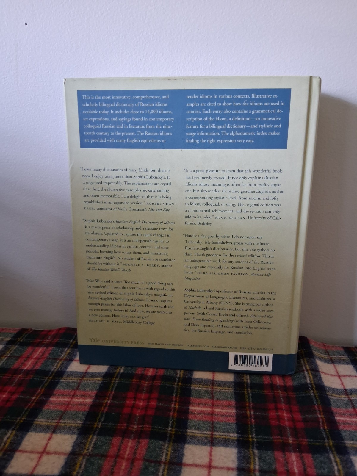 Russian-English Dictionary of Idioms, Revised Edition by Sophia Lubensky