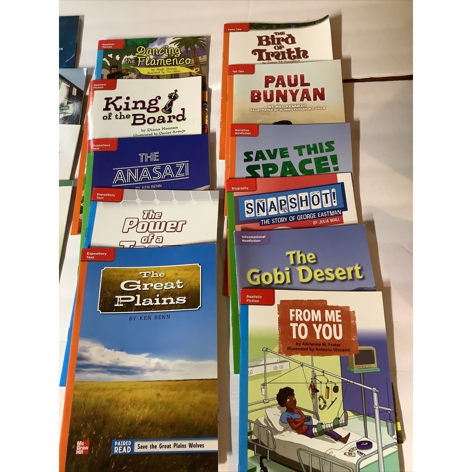 McGraw Hill Reading Wonders Leveled Readers Grade 5 ~ Lot of 16 Homeschool 7