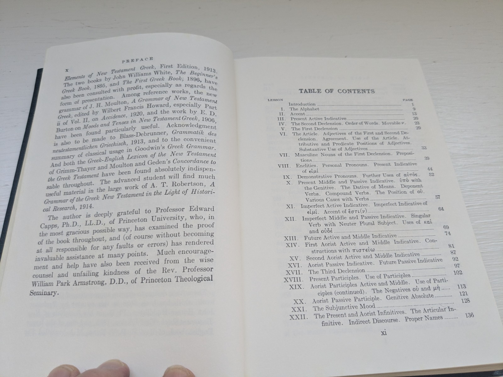 Nice Copy New Testament Greek for Beginners J Gresham Machen 1951 HB