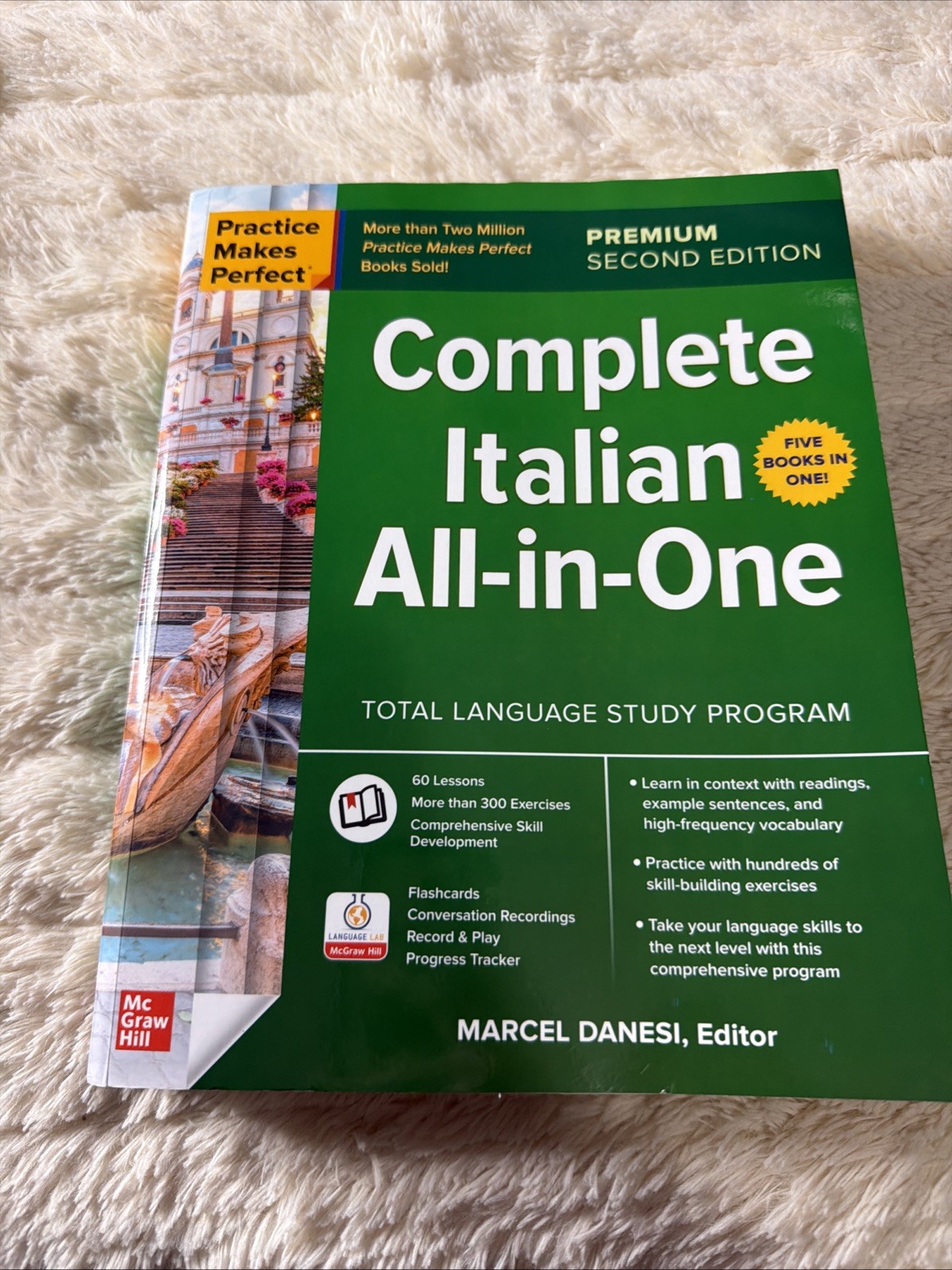 Practice Makes Perfect: Complete Italian All-In-One, Premium Second Edition.X4