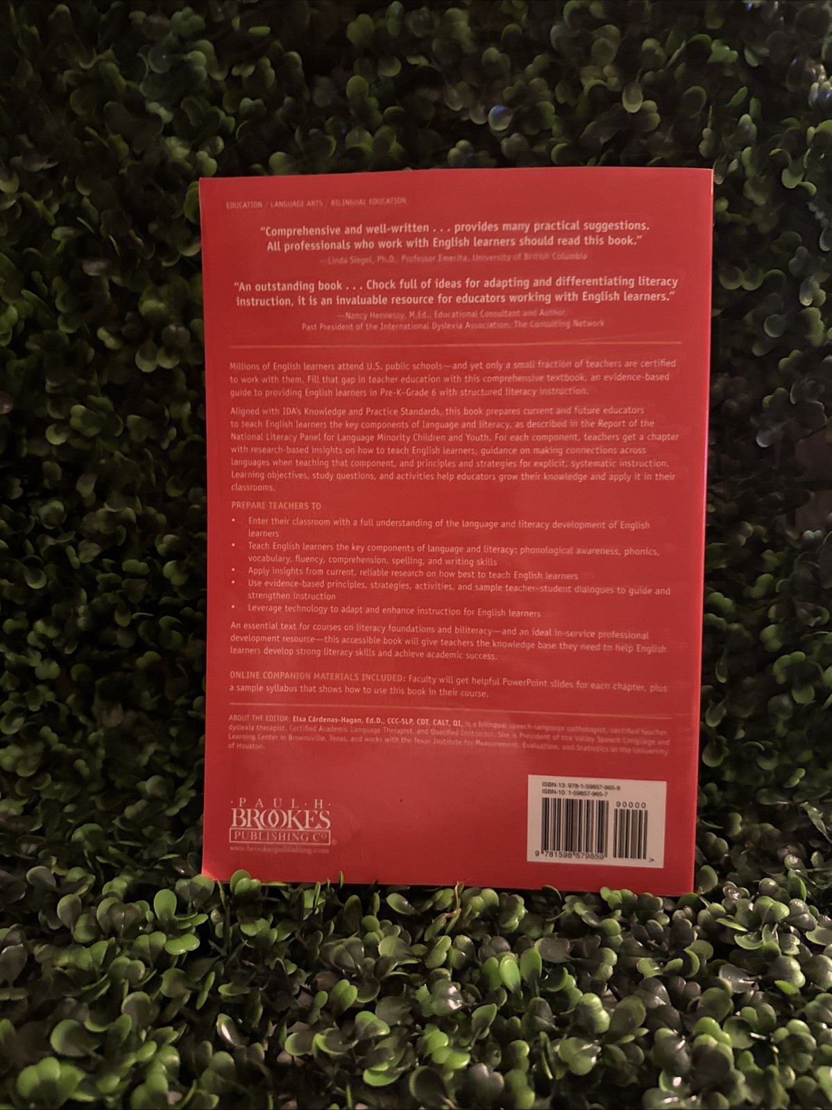 Literacy Foundations for English Learners: A Comprehensive Guide to Evidence