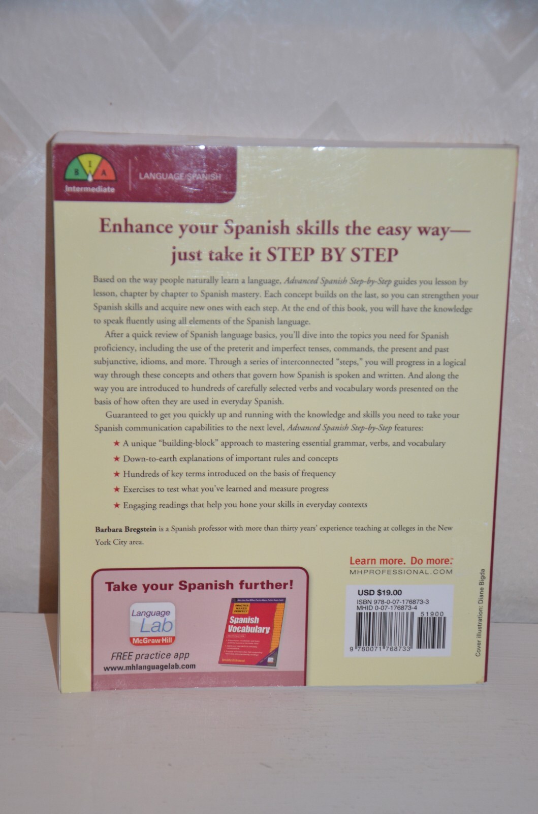 Advanced Spanish Step-by-Step: Master Accelerated Grammar by Barbara Bregstein