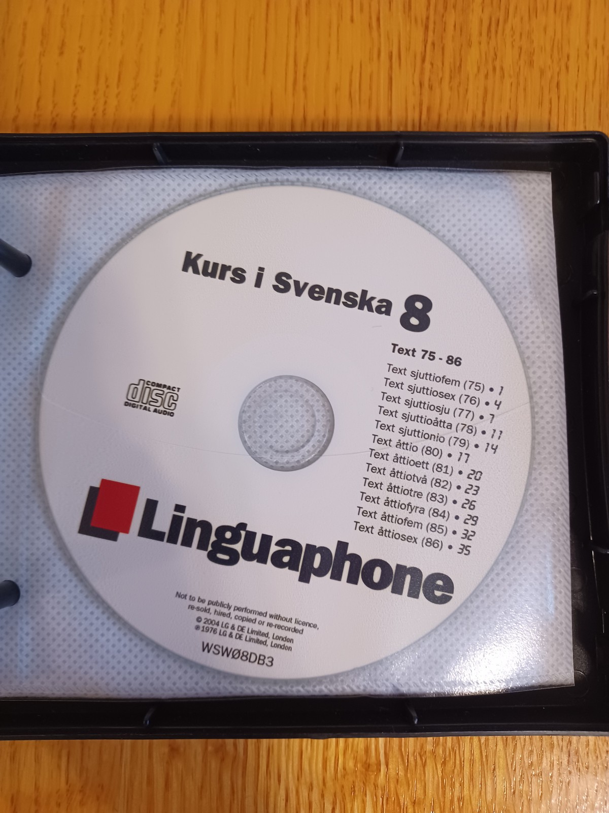 Modern Linguaphone Swedish (Svenska) Complete Course Box Set Plus Bonus
