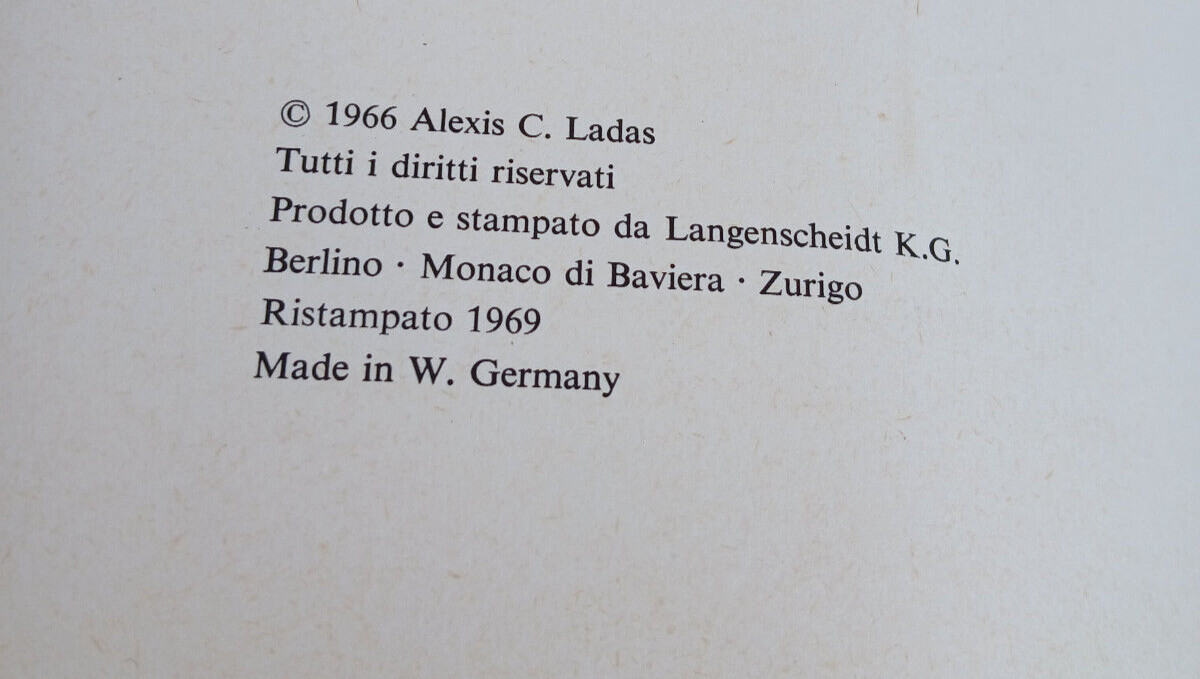 L’INGLESE PER GLI ITALIANI The Encyclopedia Britannica Anglotutor 1969 Vintage