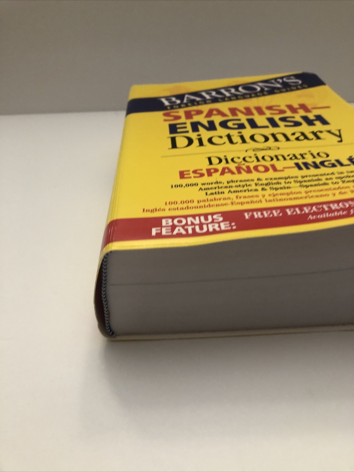 Barrons Spanish-English Dictionary ~ 2006