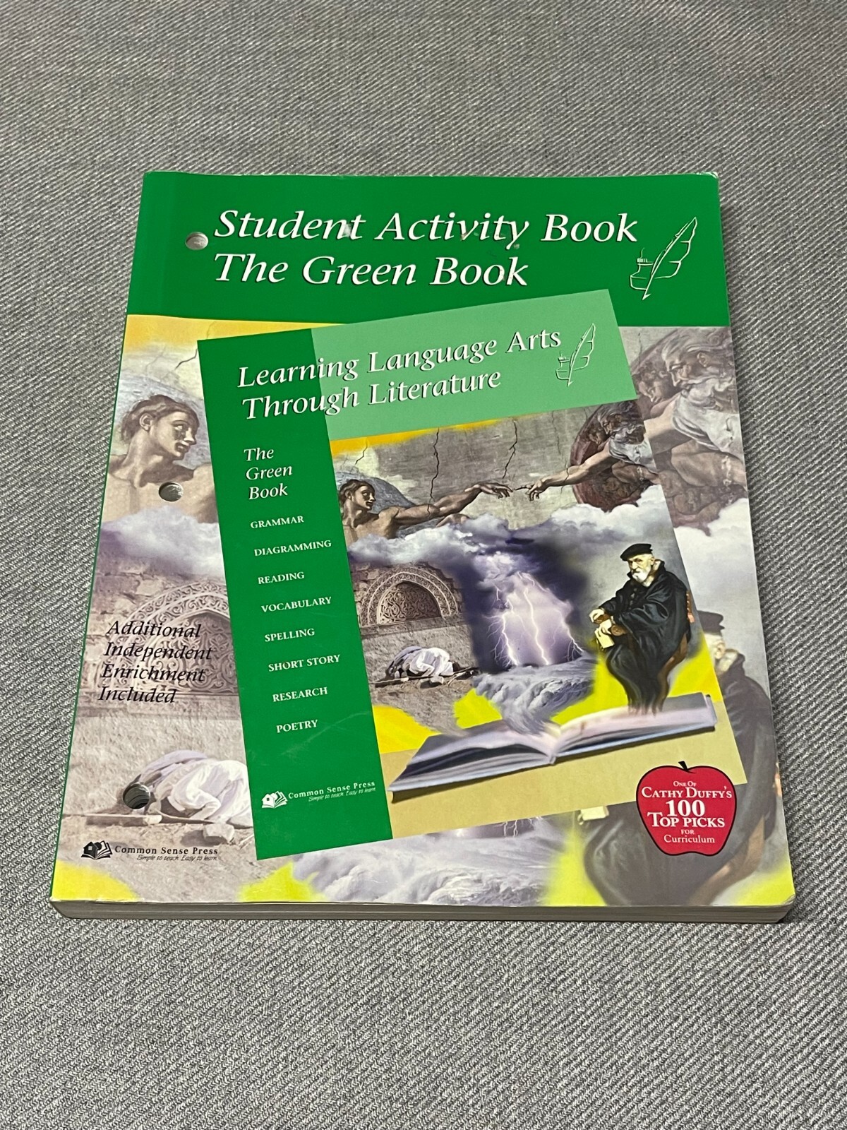 Green Student Activity Book (Learning Language Arts Throug – ACCEPTABLE