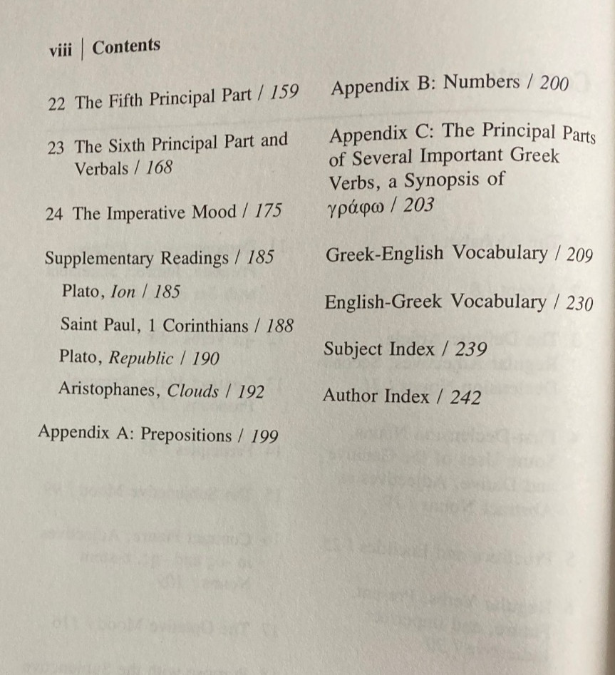 Elementary Classical Greek, Revised Edition by Frederick Williams, 2004, PB