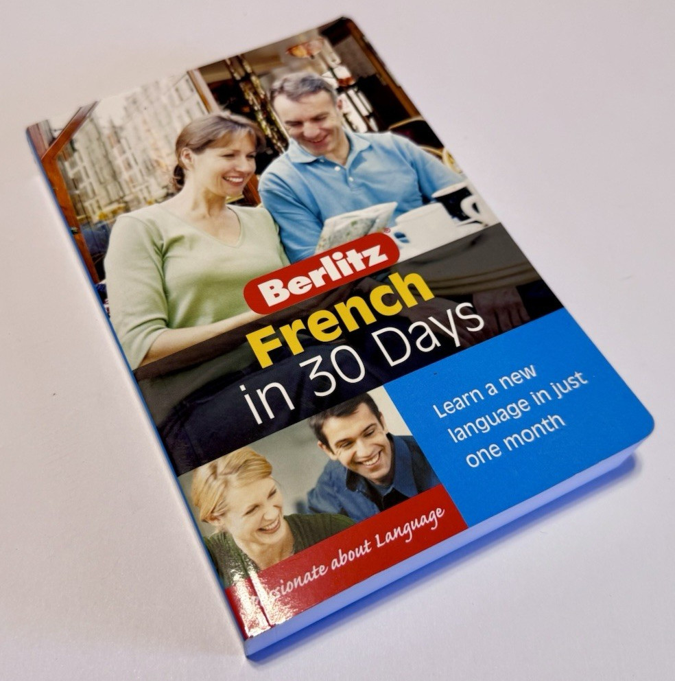 Berlitz French in 30 Days Language Learning Book Only No CD