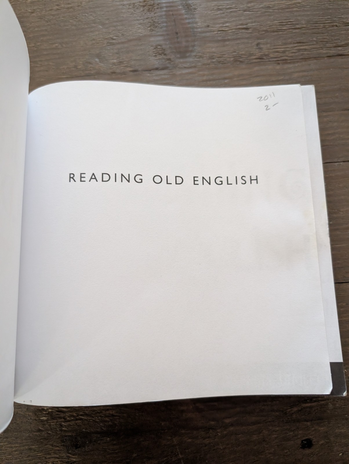 Reading Old English: A Primer and First Reader, Revised Edition – paperback …