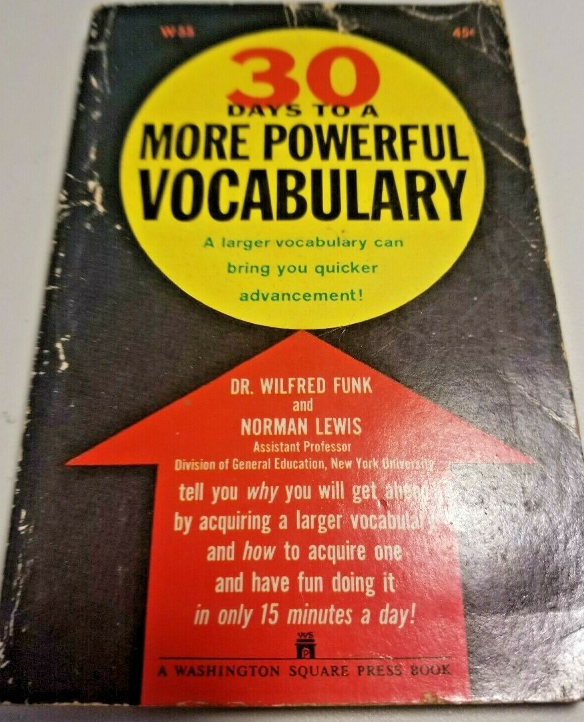 30 Days To A More Powerful Vocabulary Funk Lewis paperback vtg