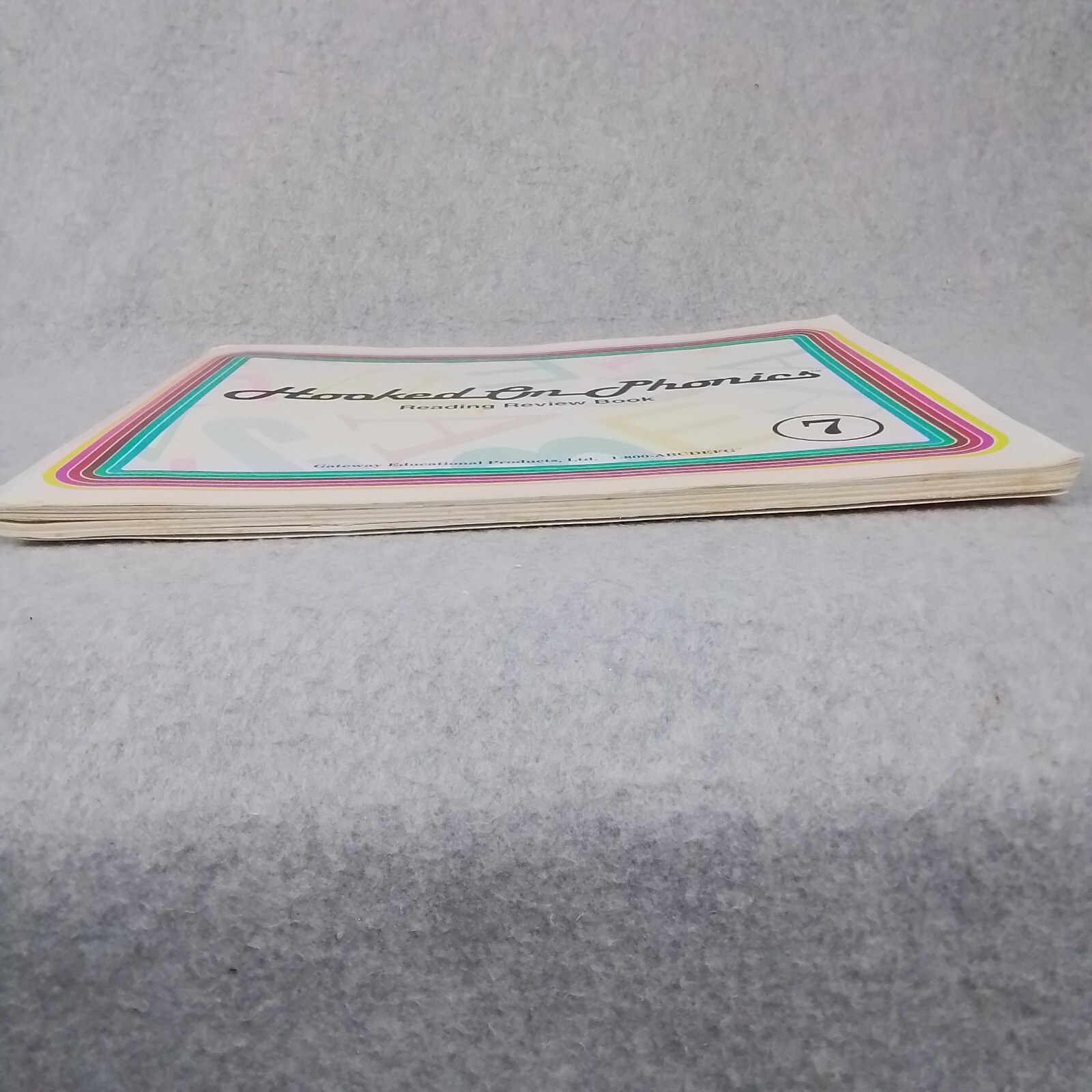 Hooked on Phonics 1993 Set Parts, Learn to Read-Reading Review Book-Book Seven
