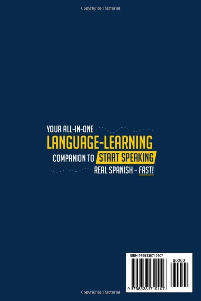 Learn Spanish Fast for Adult Beginners: 8-In-1 Workbook: from Beginner to Advanc