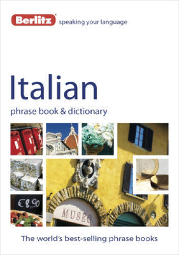 Berlitz Italian Phrase Book & Dictionary – Paperback – GOOD
