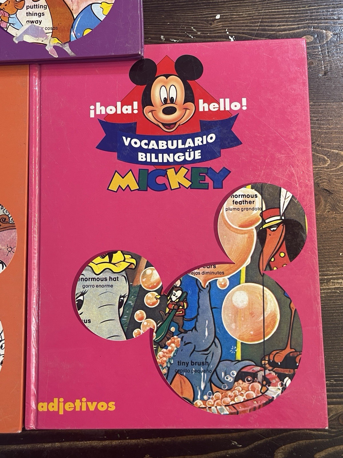 Disney Learn English Books for Spanish Speakers – Bilingual Storybooks Lot of 5