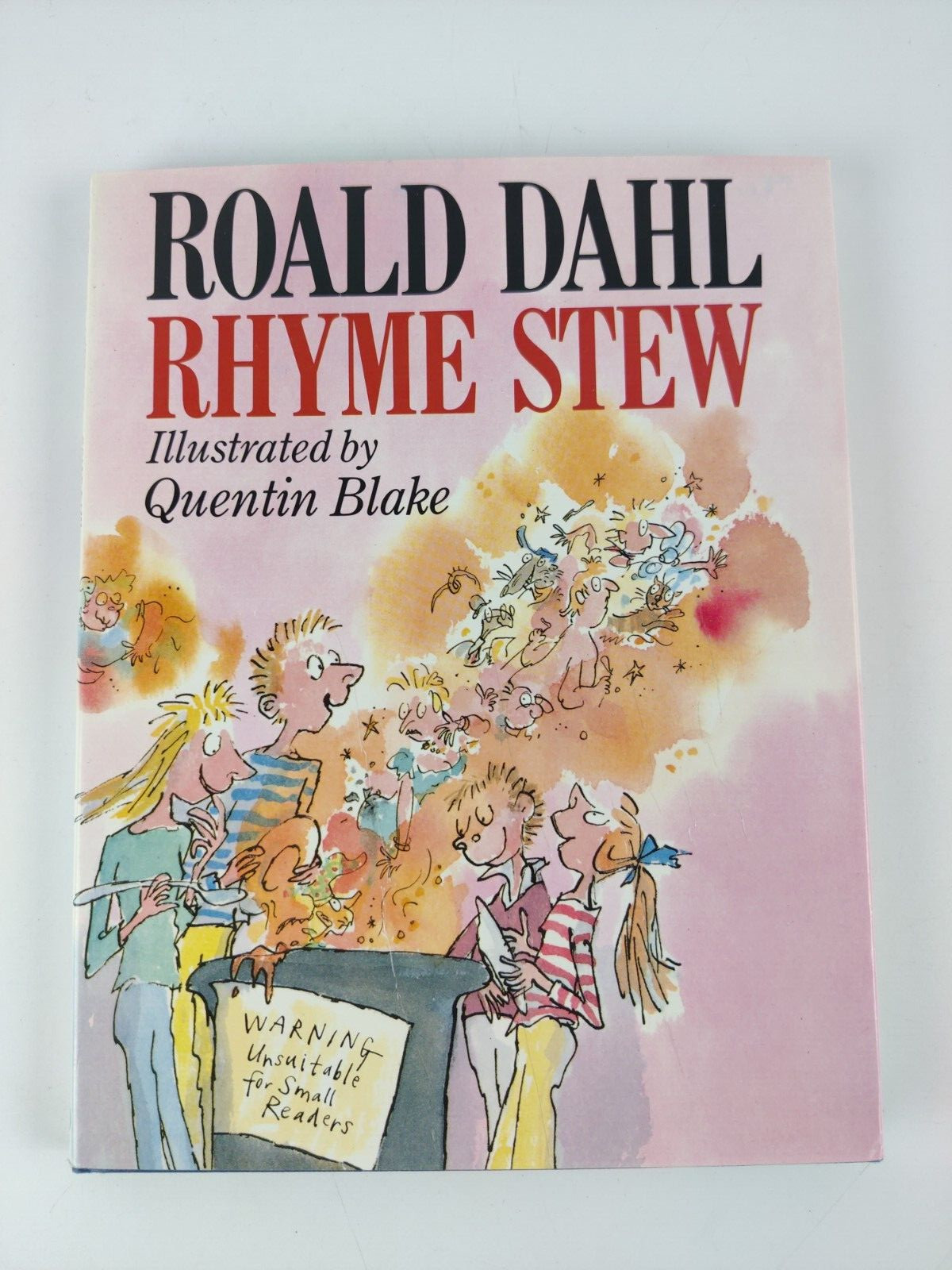 Rhyme Stew 1st Edition 4th Print 1989 Roald Dahl Quentin Blake Hardcover Book