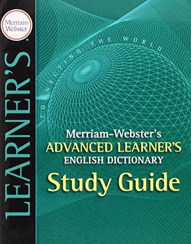 MERRIAM-WEBSTER’S ADVANCED LEARNER’S ENGLISH DICTIONARY By Merriam-webster *VG*