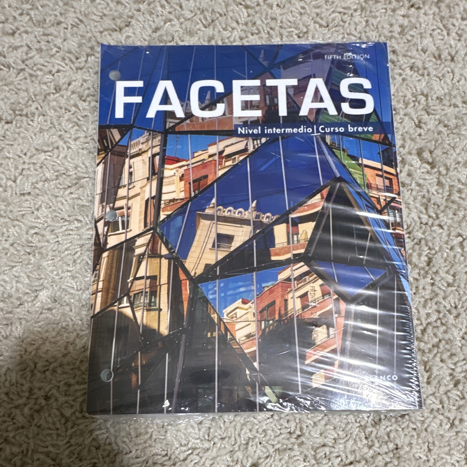 Vista Higher Learning VHL Facetas Intermediate Spanish Course Book 5th Edition