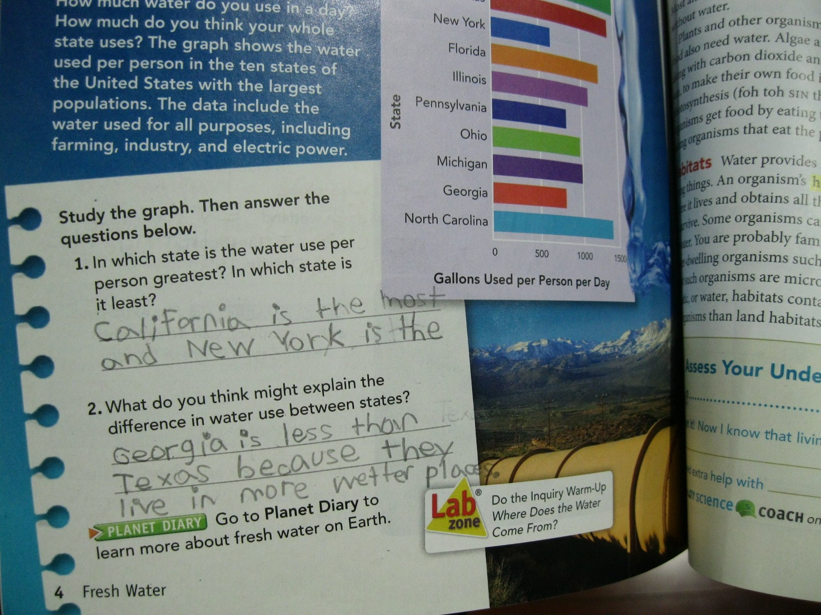 Pearson Interactive Science Online School Work Text Books Earth Life Physical