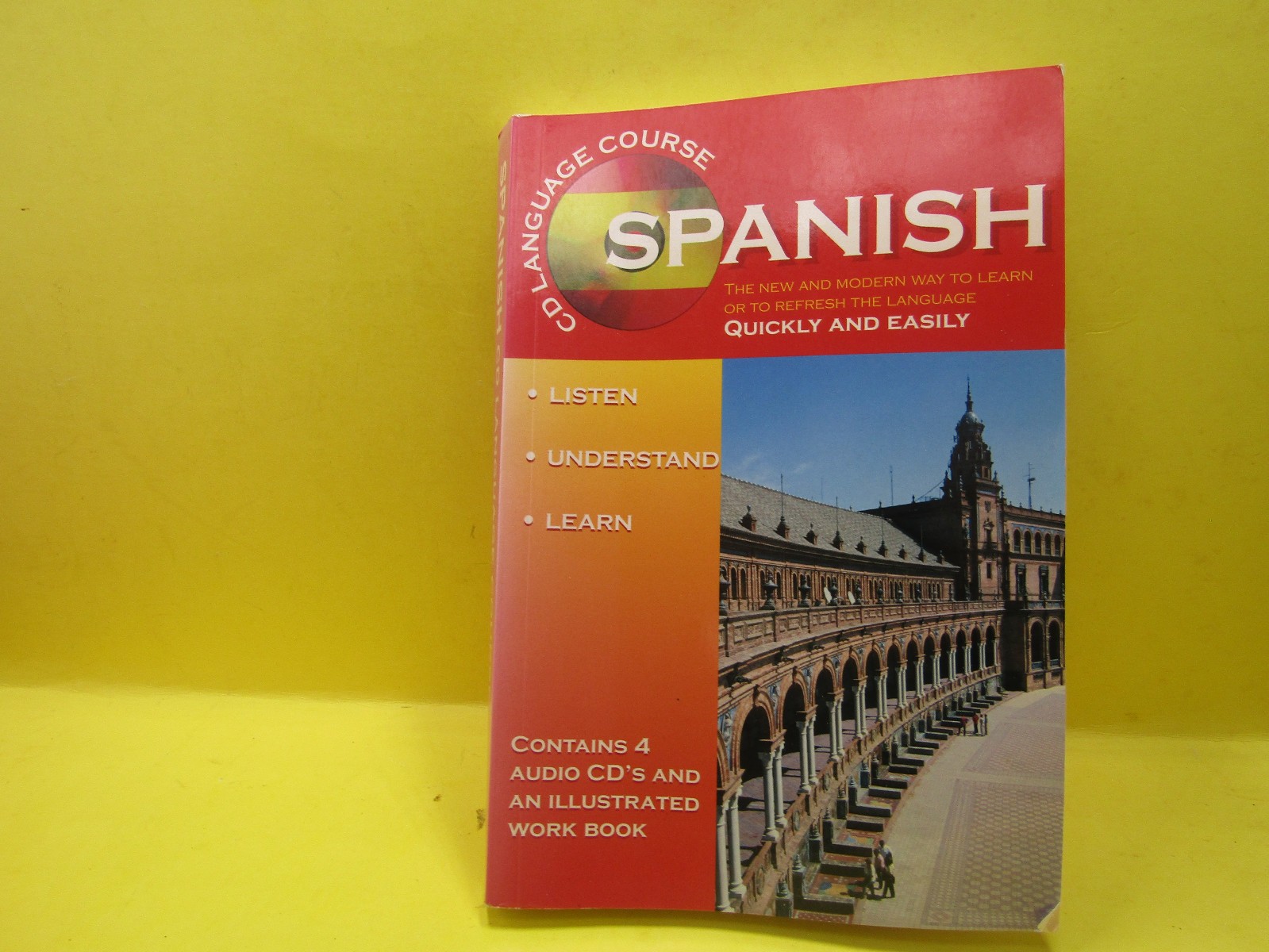 Spanish CD & Book Course + Spanish Phrases for Dummies & Spanish Phrase Book