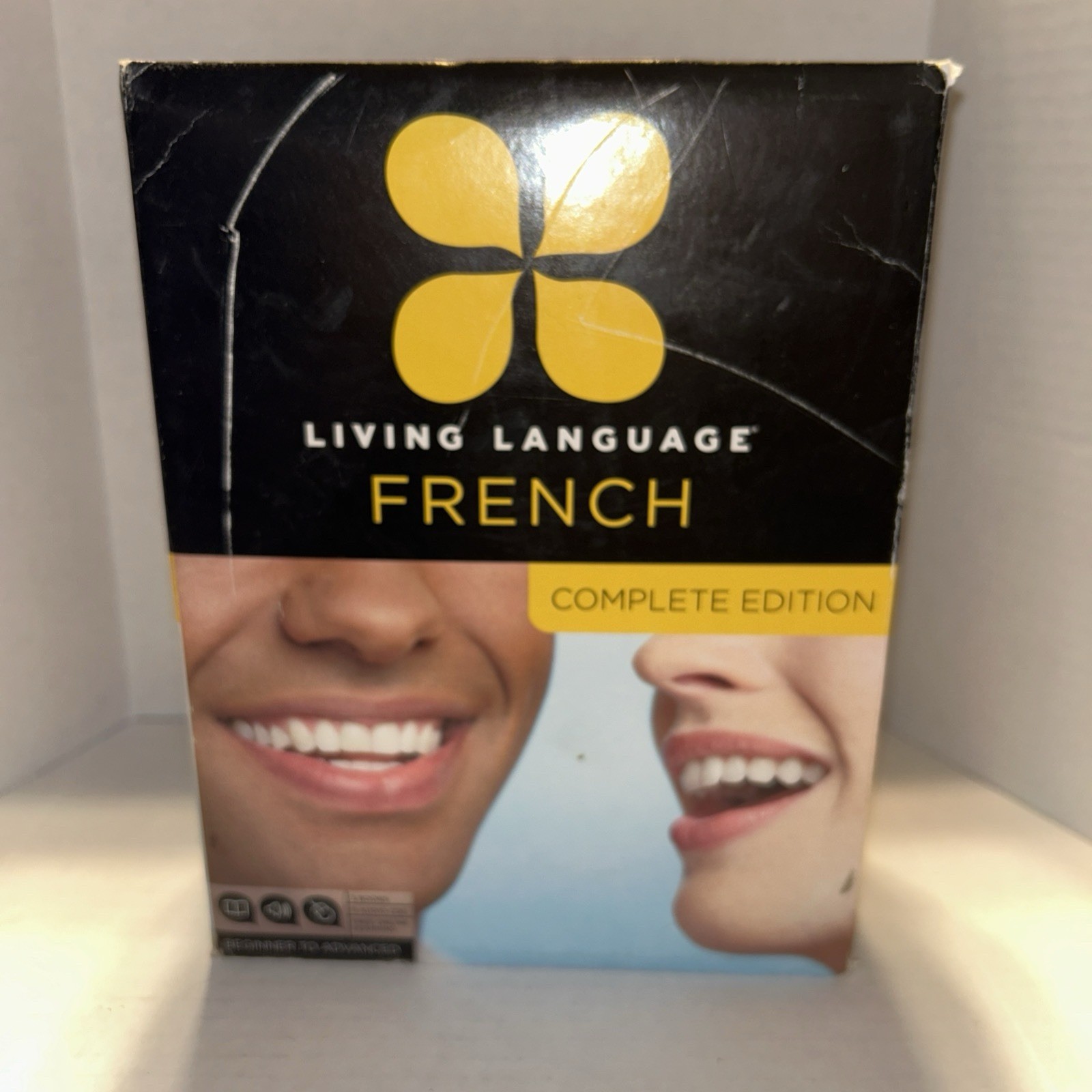Living Language French Complete Edition Course Set 3 Books & 9 Audio CDs