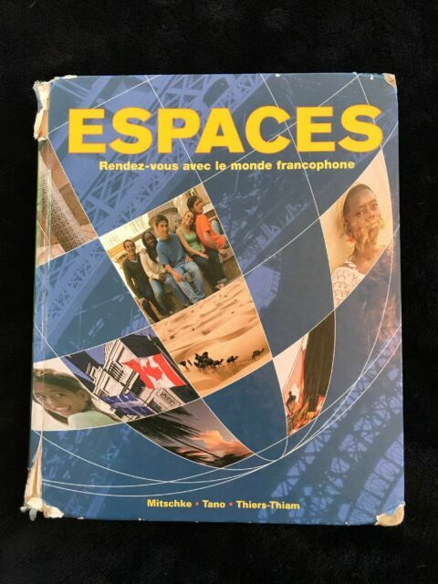 Espaces : Rendez-Vous Avec le Monde Francophone Hardcover Cherie