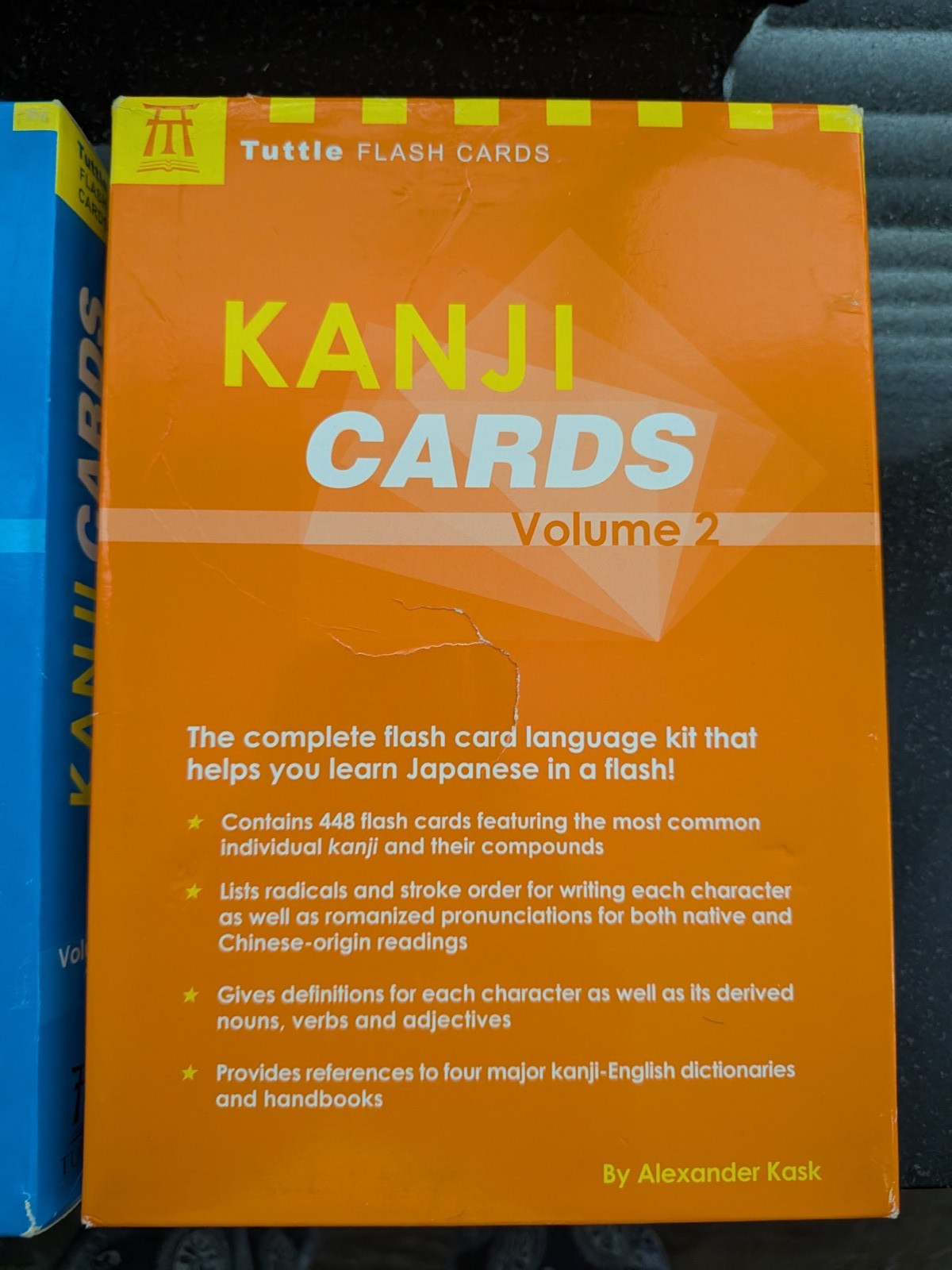 Tuttle Flash Cards Ser.: Japanese Kanji Cards Kits Volume 1 and 2