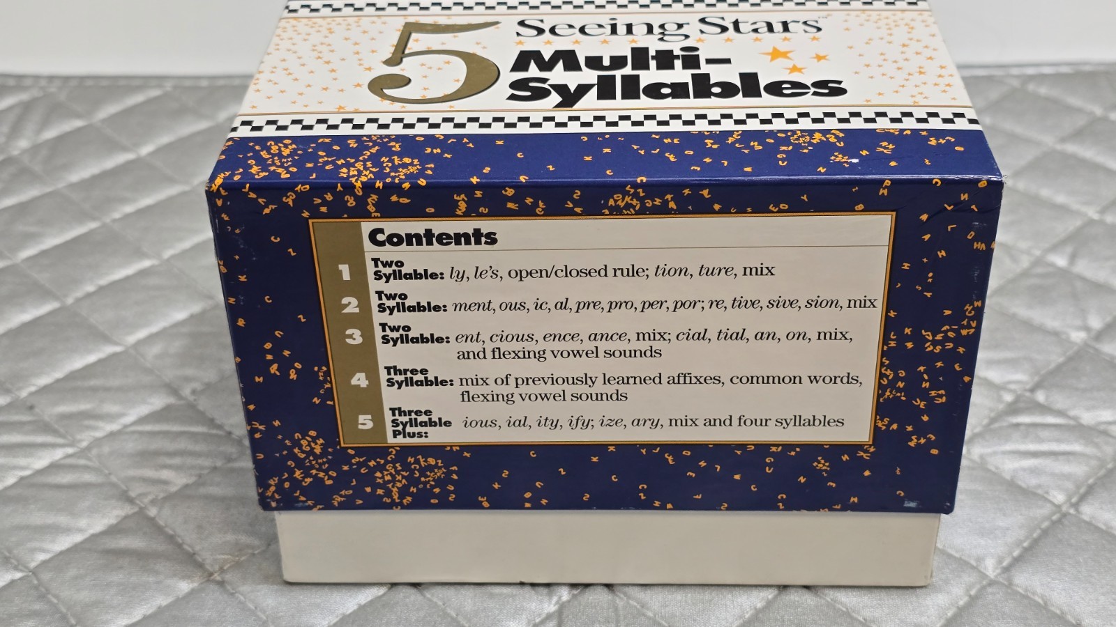 Seeing Stars Simple Syllables Box #5 – Complete – Nanci Bell
