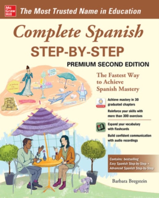 Complete Spanish Step-by-Step, Premium Second Edition by Barbara Bregstein