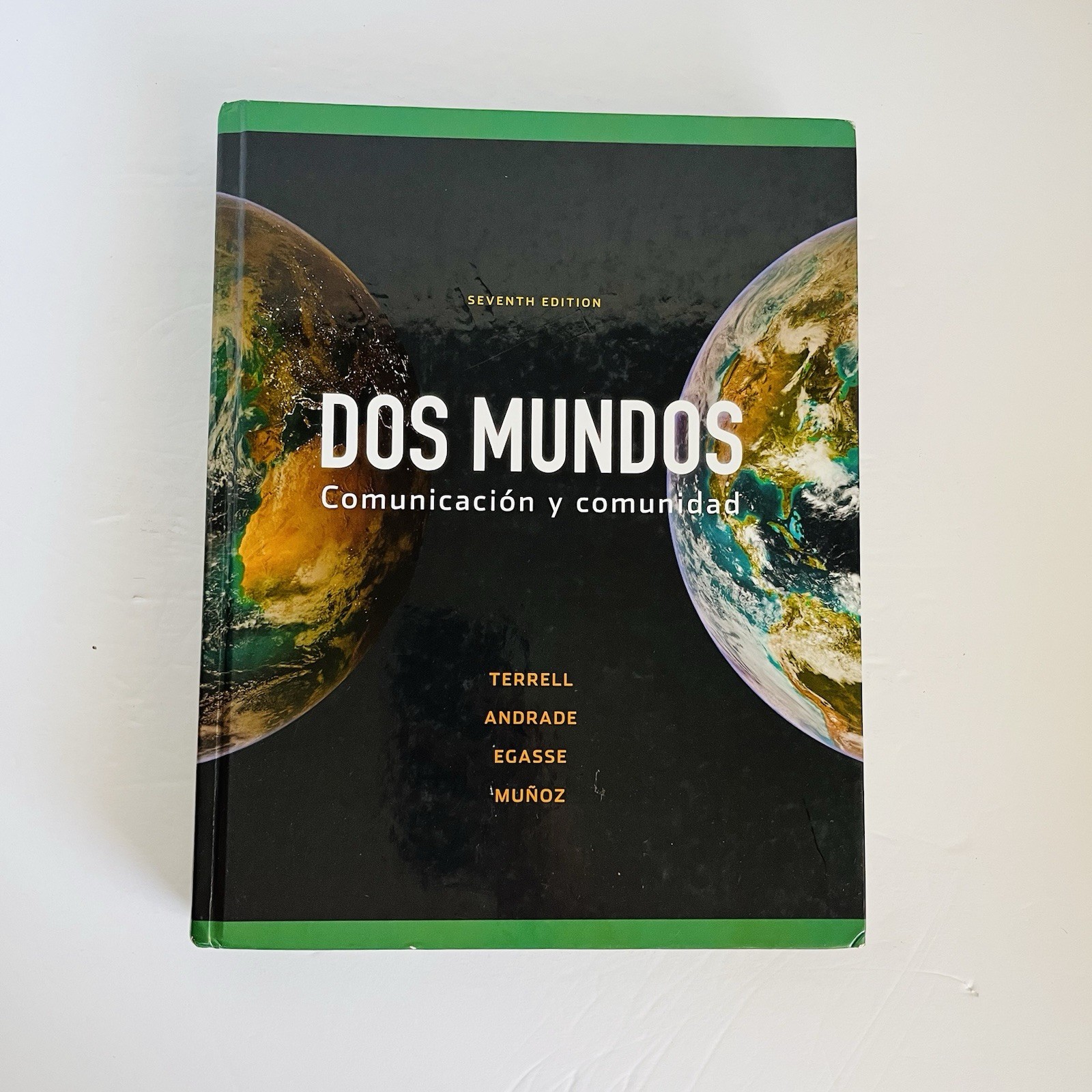 Dos Mundos 7th Edition Hardcover Spanish Textbook McGraw Hill College Text HC