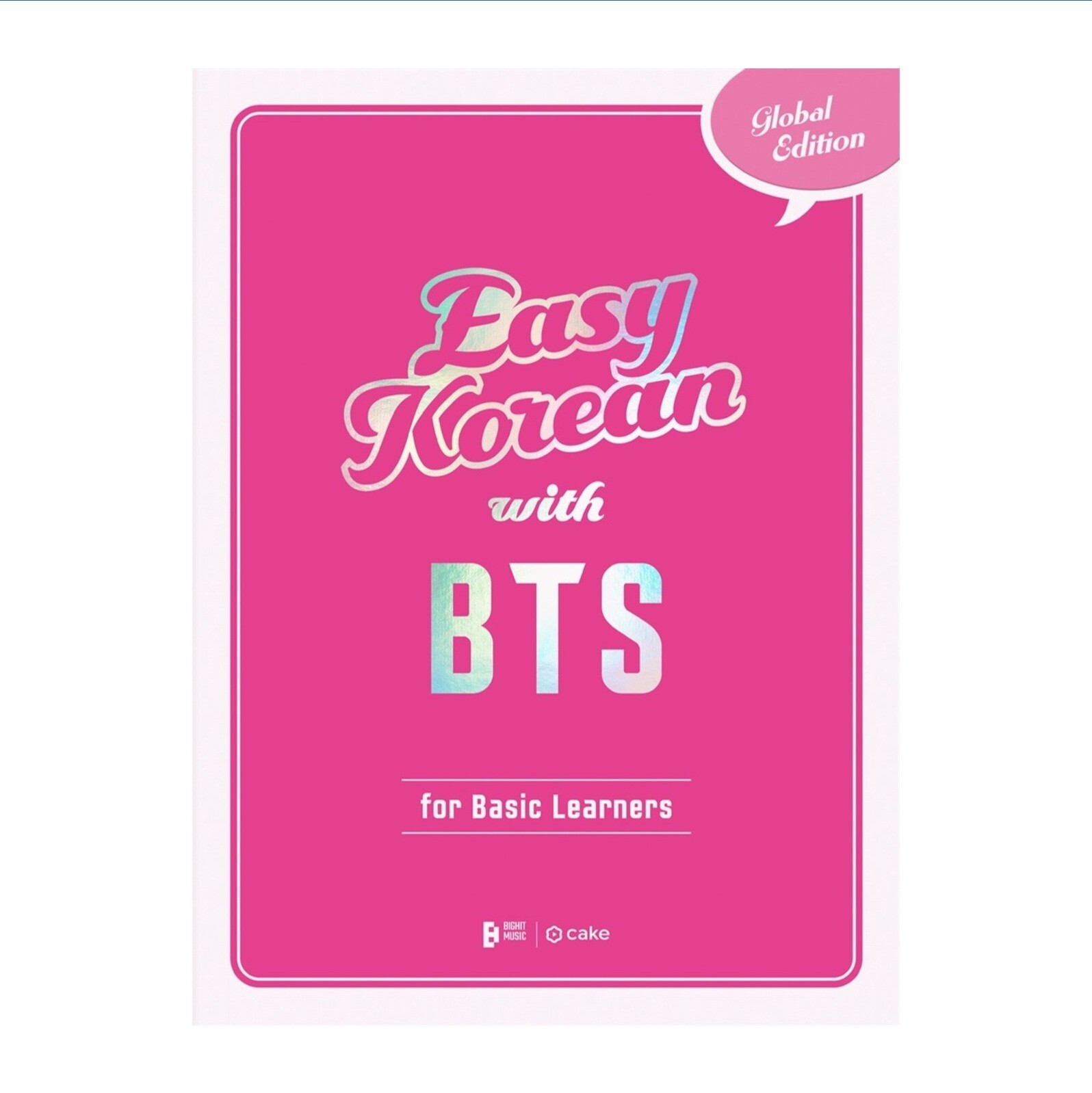 EASY KOREAN with BTS for Basic Learners Global Edition Photo Art Study K POP