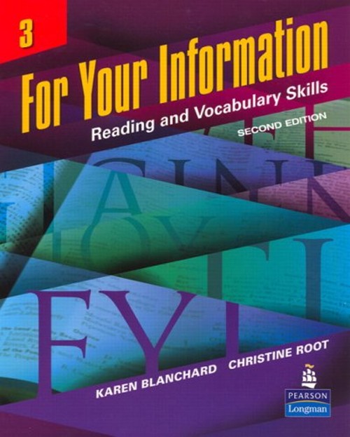 For Your Information 3 : Reading and Vocabulary Skills Paperback